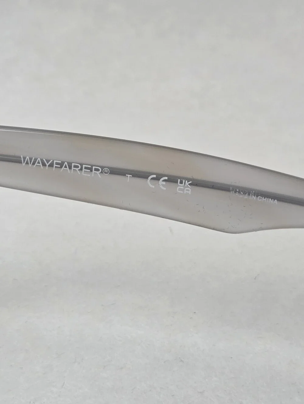 Ray-Ban Clear Wayfarer Eyeglasses RB 4340V 8382 50/22/150